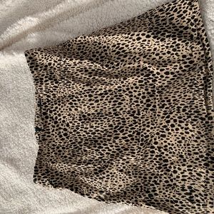 Brandy Melville cheetah skirt